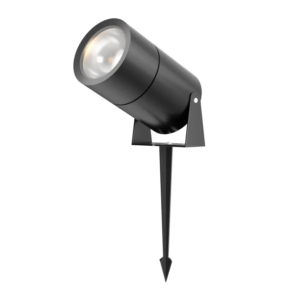 Maytoni LED Wegeleuchte Aluminium Glas 22,2 cm mit Erdspieß< Wegeleuchten|Led Außenleuchten