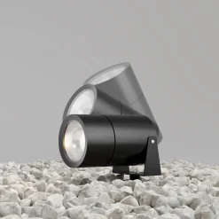 Maytoni LED Wegeleuchte Aluminium Glas 22,2 cm mit Erdspieß< Wegeleuchten|Led Außenleuchten