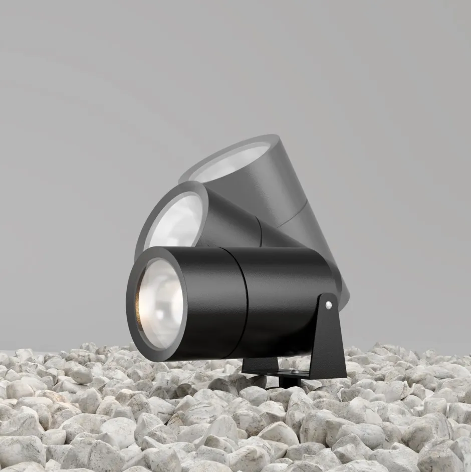 Maytoni LED Wegeleuchte Aluminium Glas 22,2 cm mit Erdspieß< Wegeleuchten|Led Außenleuchten