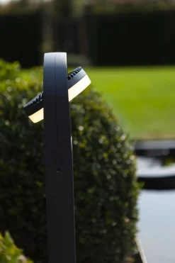 Metall Lampen|Wegeleuchten*Eco-Light LED Wegeleuchte Aluminium 70 cm IP54 3000 K Anthrazit