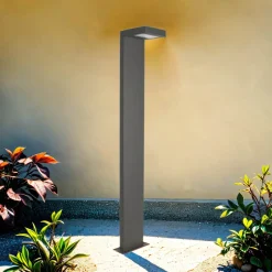 SU-MA LED Wegeleuchte MILNER Anthrazit 78 cm IP54 4000K< Moderne Außenleuchten|Wegeleuchten