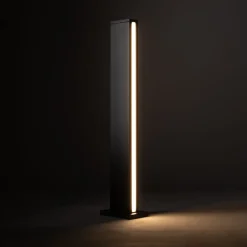 Nowodvorski LED Wegeleuchte Schwarz Aluminium IP54 70 cm 600 lm< Metall Lampen|Feuchtraumleuchten