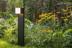 Eco-Light LED Wegeleuchte Schwarz IP54 500 lm 3000 K beweglich< Metall Lampen|Wegeleuchten