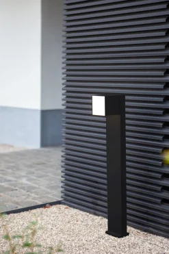 Eco-Light LED Wegeleuchte Schwarz IP54 500 lm 3000 K beweglich< Metall Lampen|Wegeleuchten