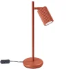 Bürolampen|Schlafzimmer Lampen*Sollux Leselampe GU10 43 cm hoch Aluminium in Rot Modern schwenkbar