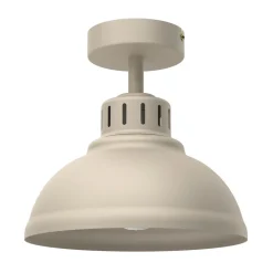 Deckenleuchten|Flurlampen*Luminex Loft Deckenlampe Metall Beige H:23 cm E27 dekorativ