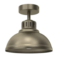 Luminex Loft Deckenlampe Metall in Gold H:23 cm E27 dekorativ< Deckenleuchten|Badezimmer Lampe