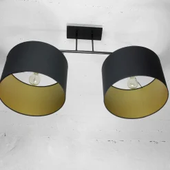 Deckenleuchten|Esszimmer Lampen*Nowodvorski Loft Deckenleuchte Alice mit schwarzen Schirmen