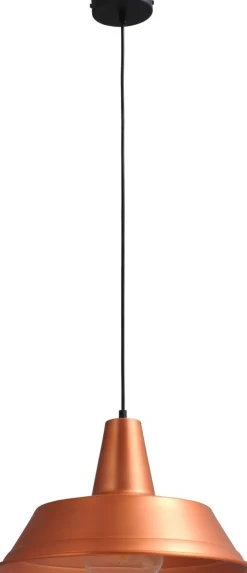 Industrie Lampen|Vintage Lampen*Masterlight Loft Hängeleuchte Kupfer E27 Ø45cm Industrie PRATO