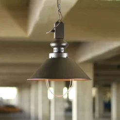 Nowodvorski Loft Hängeleuchte mit Kette braun/kupfer< Hängelampen|Esszimmer Lampen