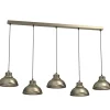Luminex Loft Pendelleuchte Metall 125 cm XXL E27 in Gold< Hängelampen|Bürolampen