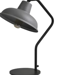 Tischlampen|Schlafzimmer Lampen*Masterlight Loft Tischlampe Grau H53cm Industriestil Premium