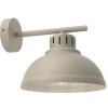 Luminex Loft Wandleuchte Metall Beige T:26 cm E27 dekorativ< Wandleuchten|Schlafzimmer Lampen