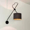 Wandleuchten|Moderne Lampen*Nowodvorski Loft Wandleuchte mit Schalter VIPER flexibel Grau