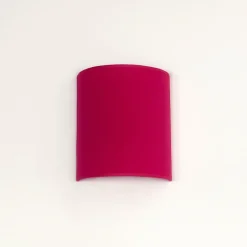 Duolla Loft Wandleuchte Stoff Schirm Pink halbrund E27 ALICE< Wandleuchten|Flurlampen