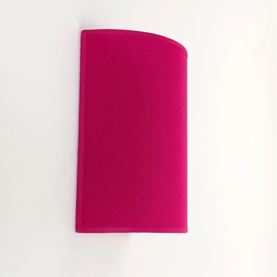 Duolla Loft Wandleuchte Stoff Schirm Pink halbrund E27 ALICE< Wandleuchten|Flurlampen