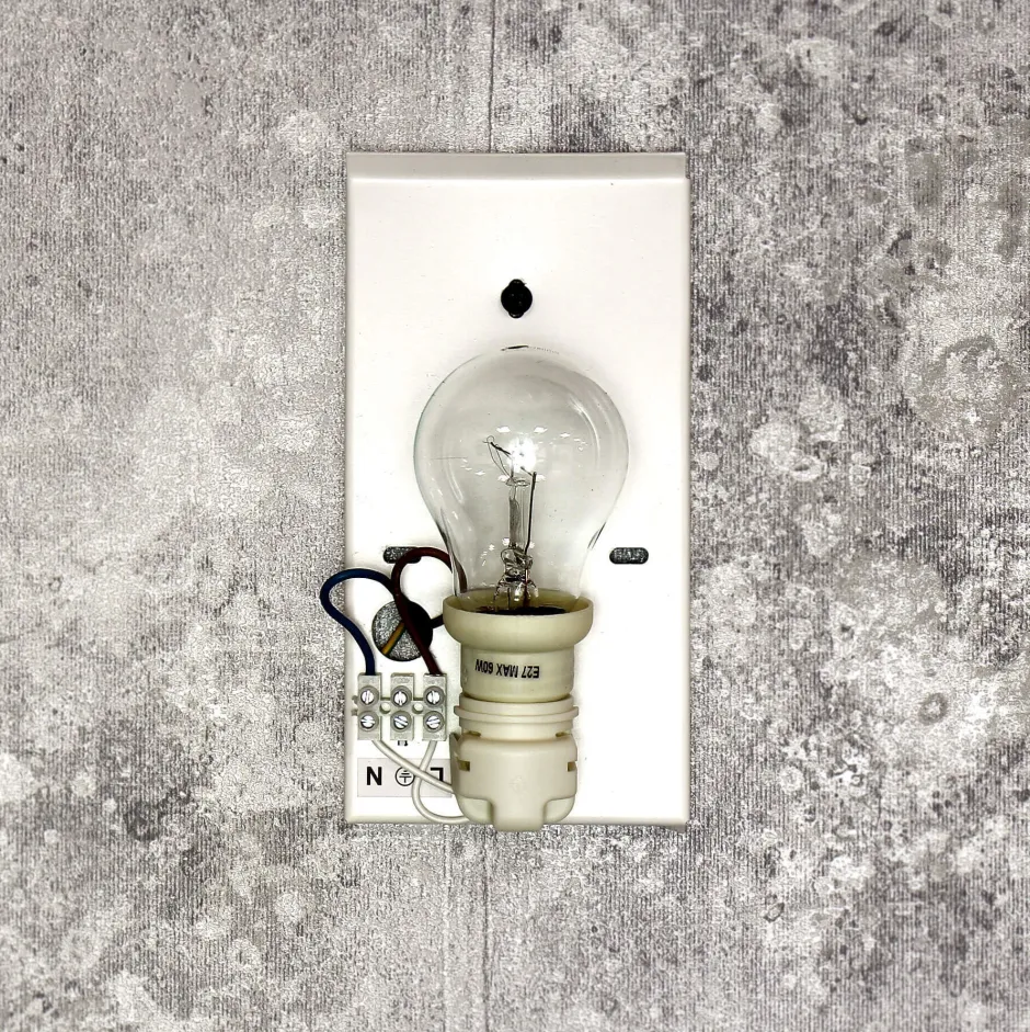 Duolla Loft Wandleuchte Stoff Schirm Pink halbrund E27 ALICE< Wandleuchten|Flurlampen