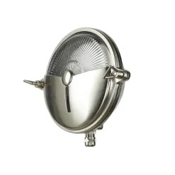 Lido Maritime Außenleuchte Messing Ø18cm IP64 in Nickel< Rustikale Lampen|Metall Lampen