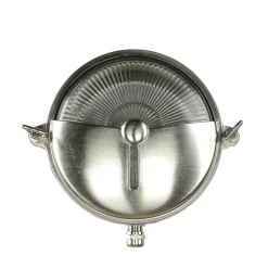 Lido Maritime Außenleuchte Messing Ø18cm IP64 in Nickel< Rustikale Lampen|Metall Lampen