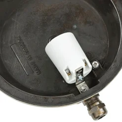 Lido Maritime Außenleuchte Rund Ø18cm aus Messing IP64< Außenwandleuchten|Rustikale Lampen