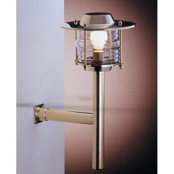 Außenleuchten Antik|Außenleuchten Messing*Laura Suardi Maritime Außenwandleuchte Messing IP43 rostfrei