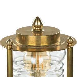 Rustikale Lampen|Messinglampen*Lido Maritime Gartenleuchte Messing rostfrei H:89cm