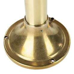 Rustikale Lampen|Messinglampen*Lido Maritime Gartenleuchte Messing rostfrei H:89cm