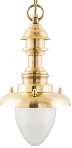 Außenleuchten Antik|Außenleuchten Messing*Lido Maritime Pendelleuchte Messing Glas IP43 Terrasse