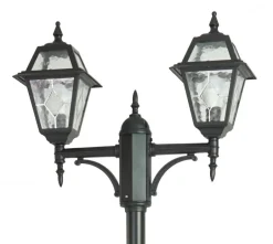 SU-MA Massiver Kandelaber Garten 185-285cm IP43 Rustikal< Außenleuchten Antik|Gartenlaternen