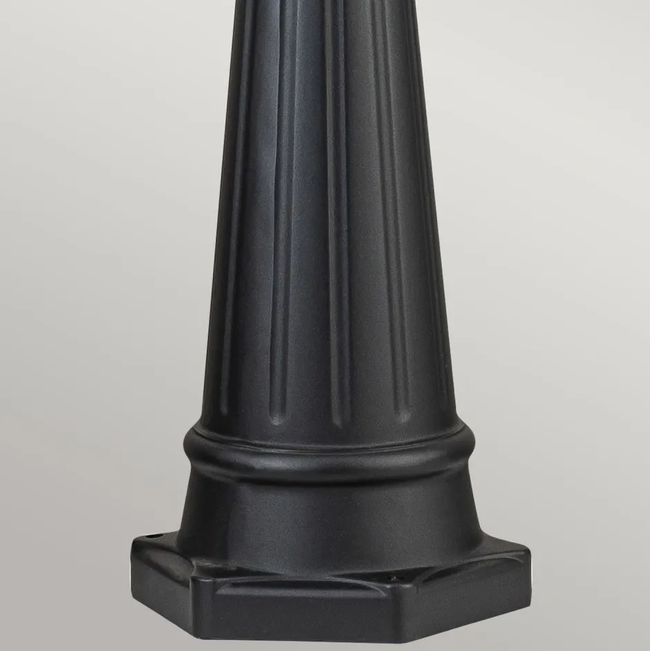 Elstead Mastleuchte 216,4 cm IP44 Vintage Schwarz E27 Garten Weg< Gartenlaternen|Industrie Lampen