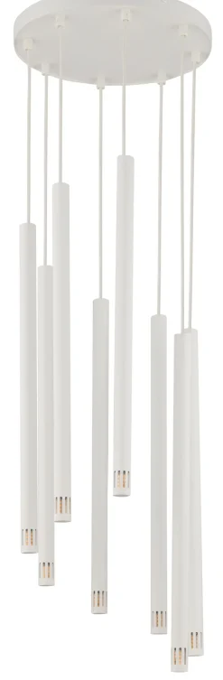 Sigma Mehrflammige Hängelampe Weiß Metall G9 bis 1 m elegant< Moderne Lampen|Wohnzimmerlampen