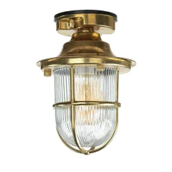 Lido Messing Deckenleuchte außen IP54 Maritim Terrasse< Metall Lampen|Messinglampen