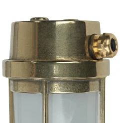 Laura Suardi Messing Deckenleuchte IP44 Maritim Schiff außen< Metall Lampen|Messinglampen