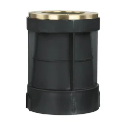 Lido Messing Einbauleuchte rund IP54 GU10 außen Ø10,5cm< Metall Lampen|Messinglampen