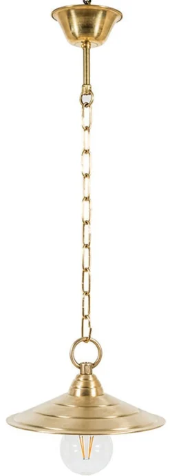 Lido Messing Hängelampe rund Ø26cm Esstisch Küche ANGELOS< Hängelampen|Messinglampen