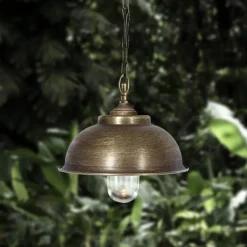 Giovanni Battista Messing Pendelleuchte Lipari< Messinglampen|Hängeleuchten Außen