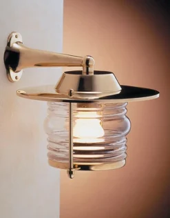 Außenleuchten Antik|Außenleuchten Messing*Laura Suardi Messing Wandlampe Maritim Laterne Haustür Eingang