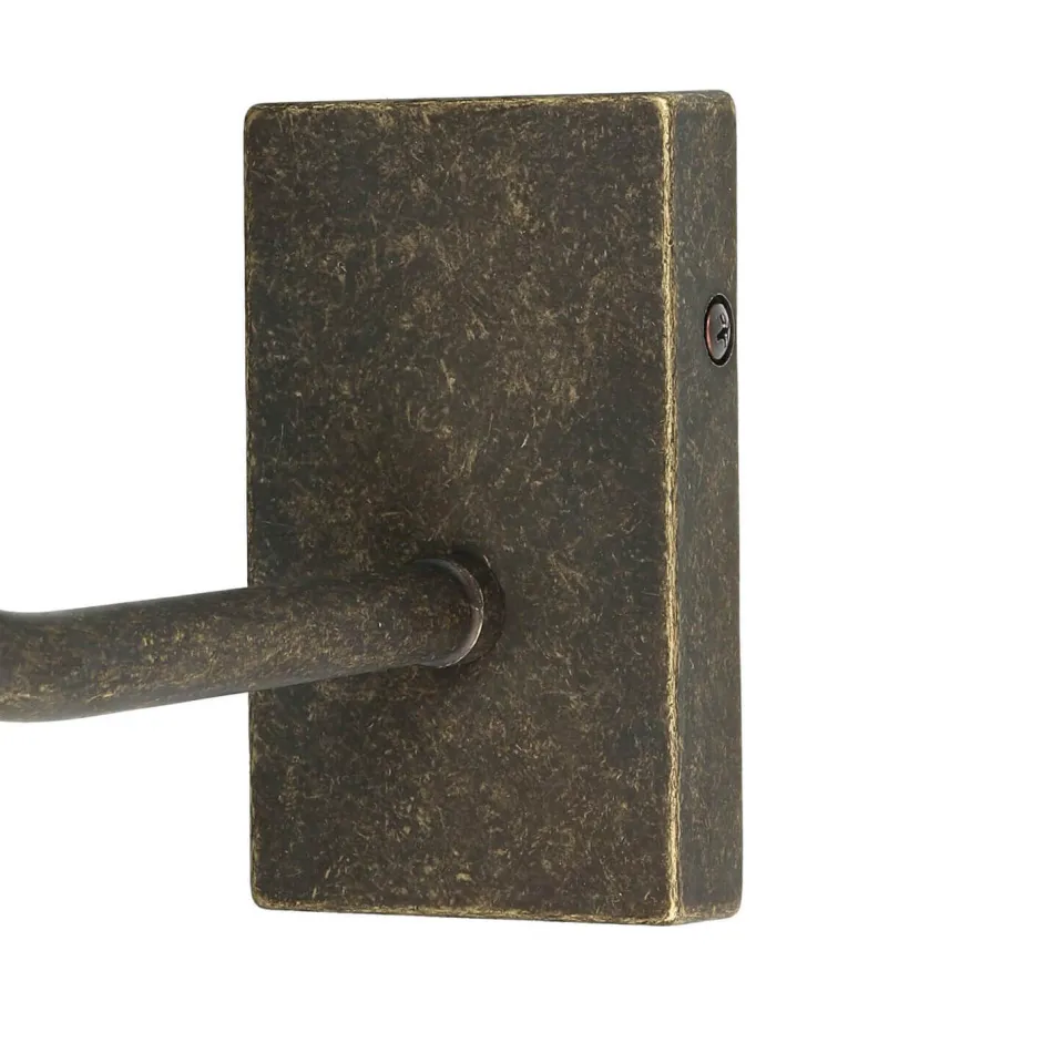 Wohnzimmerlampen|Metall Lampen*Giovanni Battista Messing Wandleuchte E27 Beige Stoff Schirm