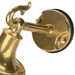 Lido Messing Wandleuchte IP64 Maritim Terrasse THISSEAS< Außenwandleuchten|Rustikale Lampen