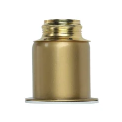 Esszimmer Lampen|Wohnzimmerlampen*Sigma Metall Deckenleuchte Gold Weiß rund Ø70 cm E27 stylisch