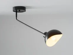 Sigma Metall Deckenleuchte Schwarz Weiß E27 außergewöhnlich< Deckenleuchten|Moderne Lampen