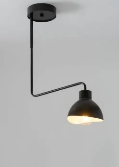 Sigma Metall Deckenleuchte Schwarz Weiß Modern E27 auffällig< Deckenleuchten|Moderne Lampen