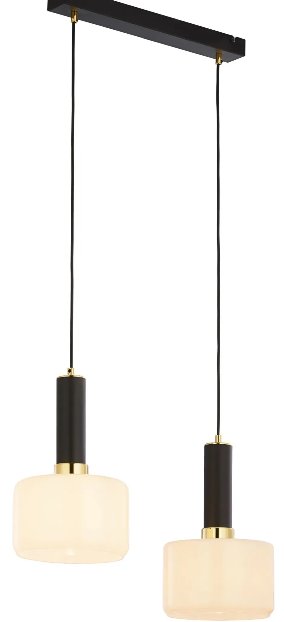 Hängelampen|Moderne Lampen*Jupiter Metall Hängelampe Glas blendarm L:52cm E27 Modern