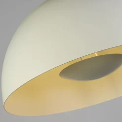 Searchlight Metall Hängelampe in Creme E27 bis 60 W Ø40 cm rund< Wohnzimmerlampen|Esszimmer Lampen