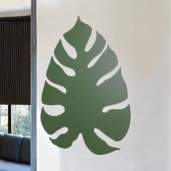 TK Lighting Metall Wandleuchte Grün 39 cm Blatt indirektes Licht< Wohnzimmerlampen|Küchenlampen