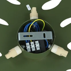 TK Lighting Metall Wandleuchte Grün 39 cm Blatt indirektes Licht< Wohnzimmerlampen|Küchenlampen