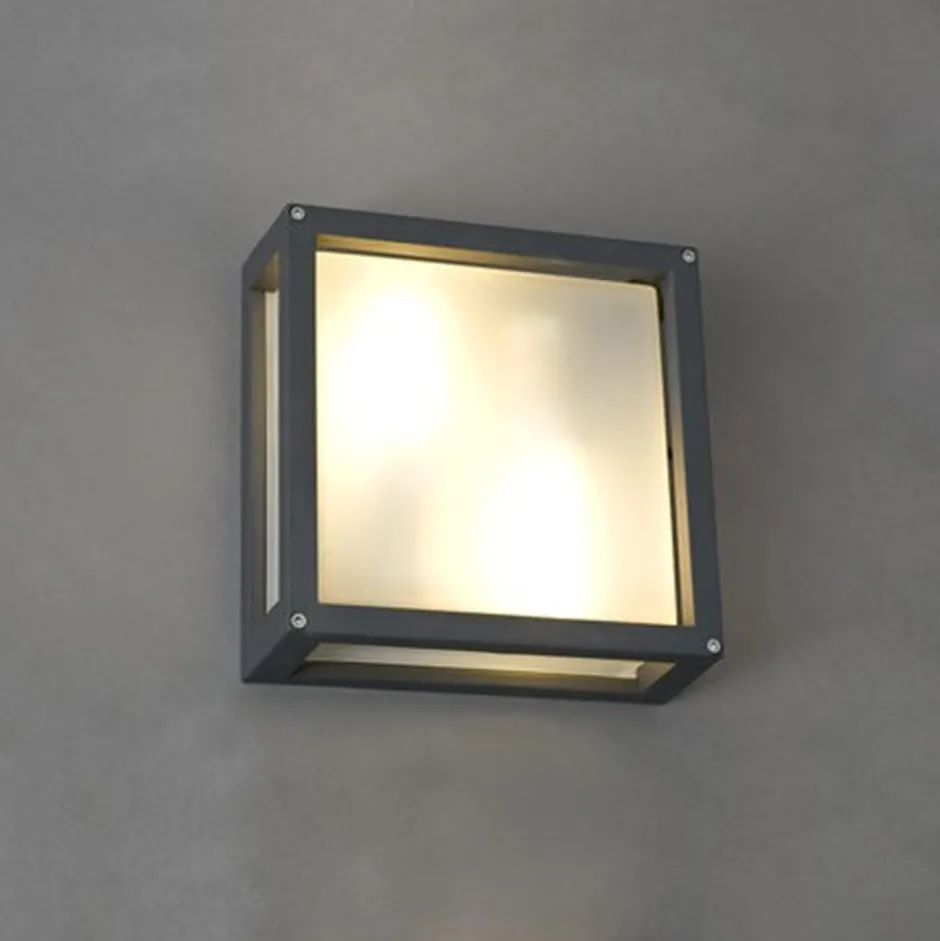 Außenwandleuchten|Moderne Lampen*Nowodvorski Moderne Außenleuchte in anthrazit 25/25 cm