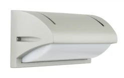 Außenwandleuchten|Moderne Außenleuchten*SU-MA Moderne Außenwandleuchte IP54 B:25cm in Silber E27