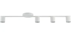 Sigma Moderne Deckenlampe GU10 Weiß Metall L:90 cm groß< Deckenleuchten|Flurlampen