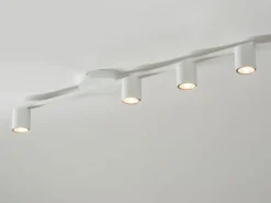 Sigma Moderne Deckenlampe GU10 Weiß Metall L:90 cm groß< Deckenleuchten|Flurlampen